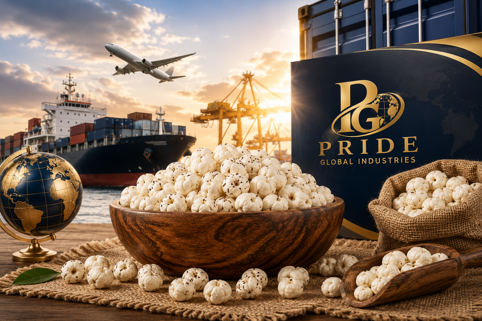 Pride Global Industries Makhana Export